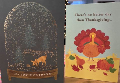 Thanksgiving Day Cards - Thanksgiving & Christmas Cards!